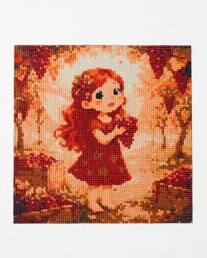Kit Diamond Painting -Zâna anotimpului - fotografia 5