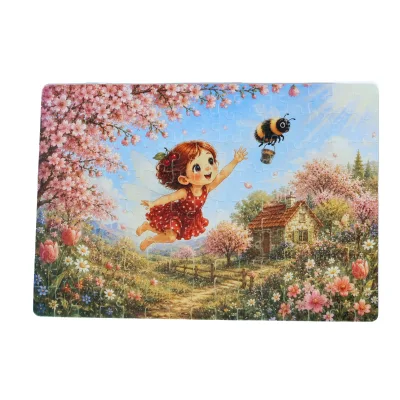 Puzzle Cireșica | 120 piese | în cutie metalică