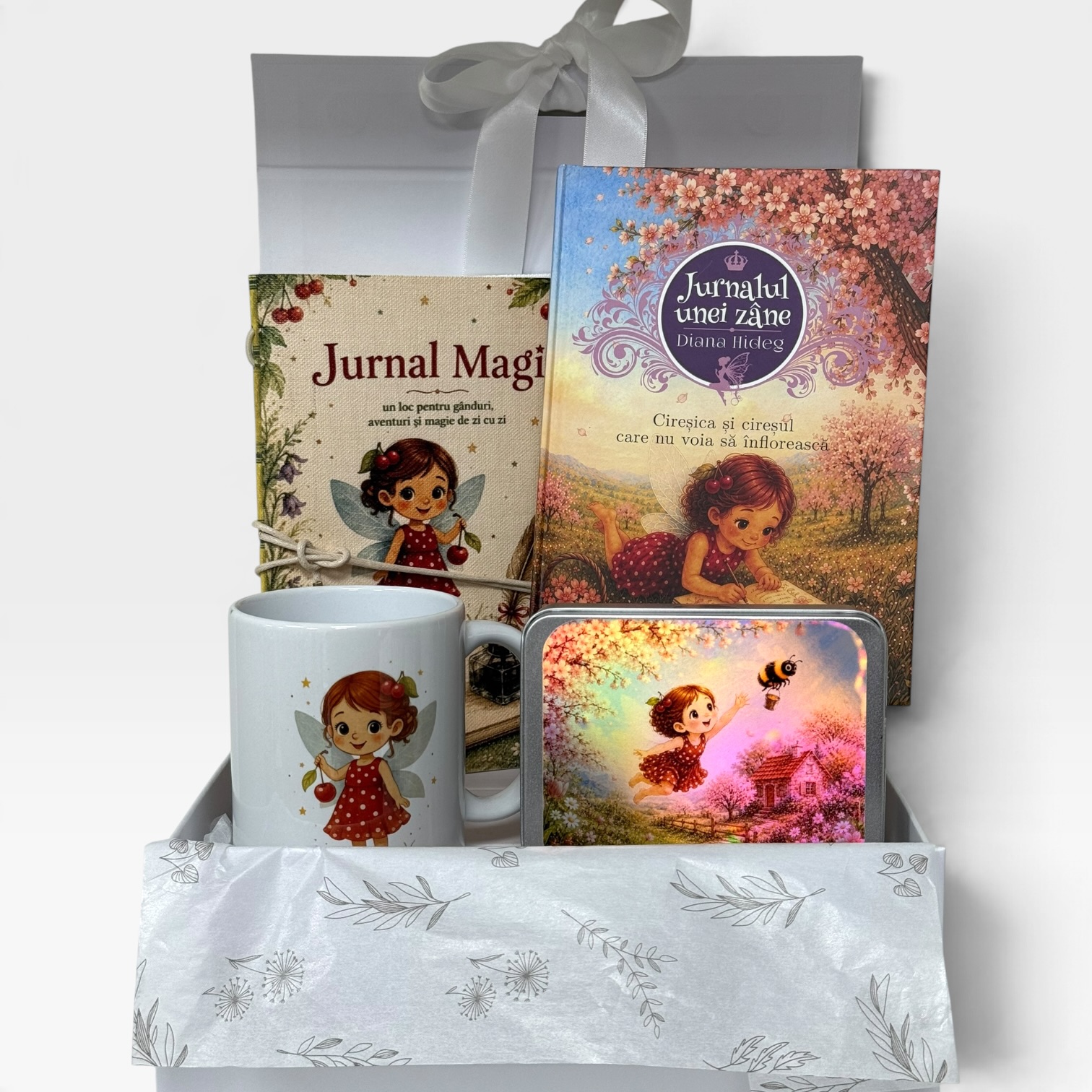 Set cadou Cireșica – Poveste, joacă și magie