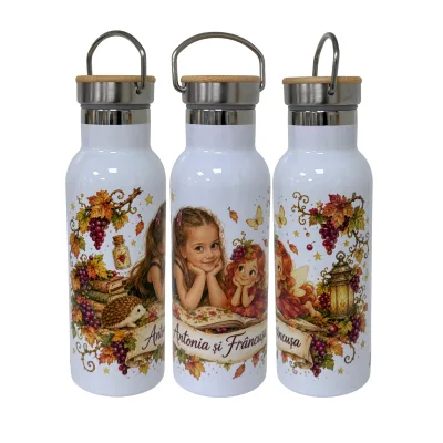 Termos Personalizat cu Fotografia Copilului – O Poveste cu Zâne sau Năsturel - fotografia 2