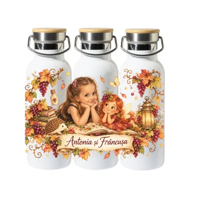 Termos Personalizat cu Fotografia Copilului – O Poveste cu Zâne sau Năsturel - fotografia 3